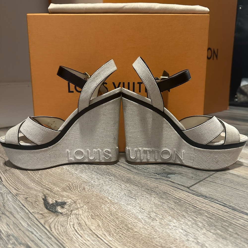Louis Vuitton wedges